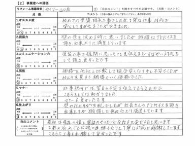 初めての塗装・防水工事でしたが、丁寧な仕事対応で安心してまかせることができました。